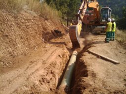 Direcció d’Obra i Coordinació de Seguretat i Salut de les obres d’emergència de reparació del col·lector de salmorres al TM de Súria Direcció d'Obra i Coordinació de Seguretat i Salut de les obres d'emergència de reparació del col·lector de salmorres al TM de Súria