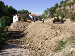 Dirección de las obras de construcción de la estación depuradora y colectores de Castellolí